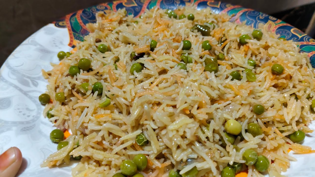Mater pulao recipe Boht hi simple or asan recipe 😋 very tasty mater pulao cook with me@nidaMalik0786