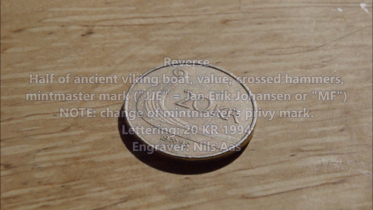 20 Kroner Harald V 1995 Norway