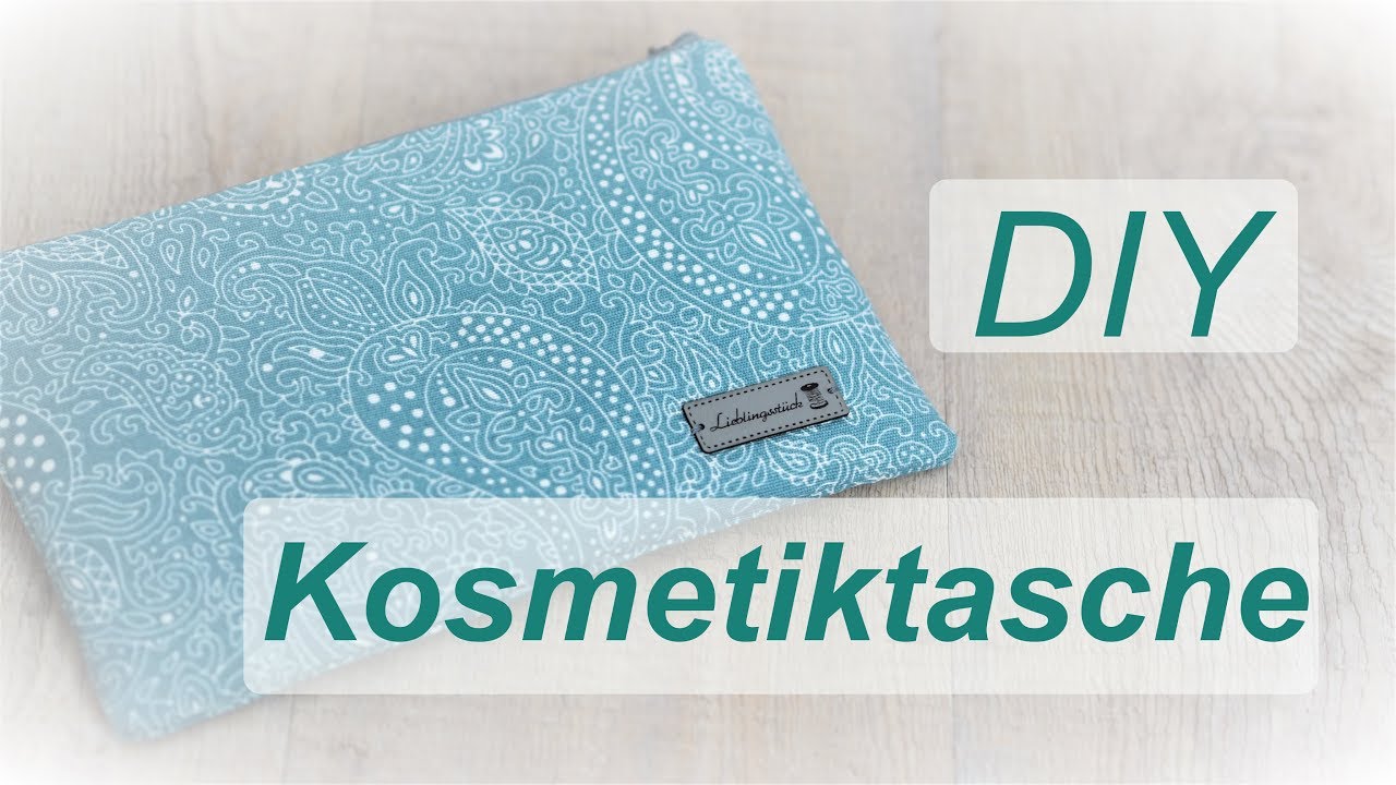 Kosmetiktasche nähen - Annas Adventskalender im November - Türchen 2