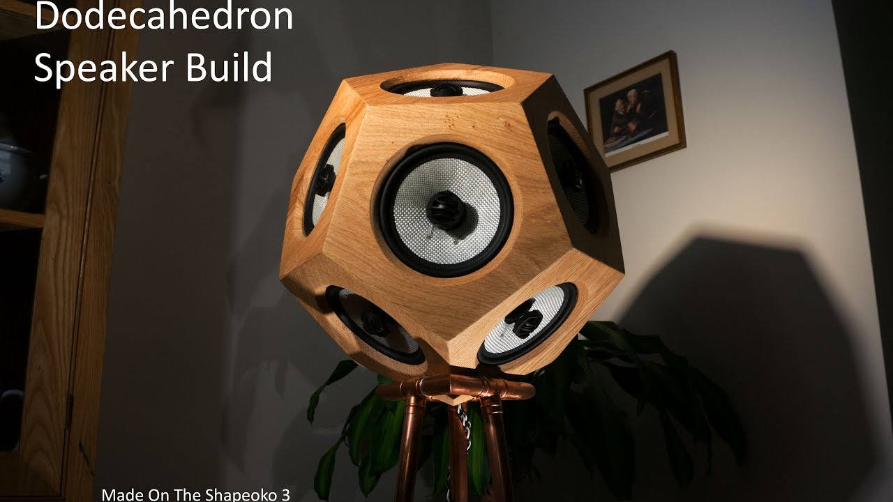 Making A Dodecahedron Speaker | Shapeoko 3