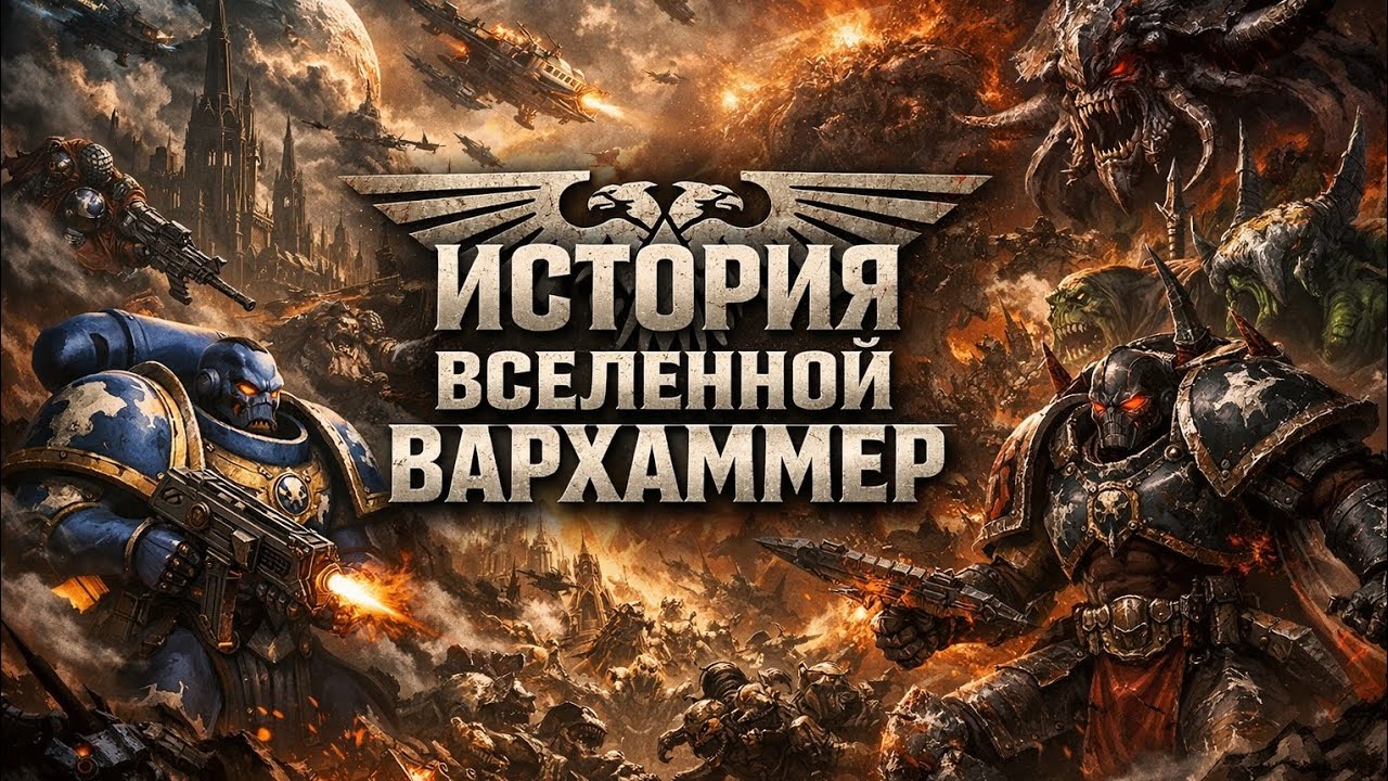 Вся история Warhammer 40k в кратце