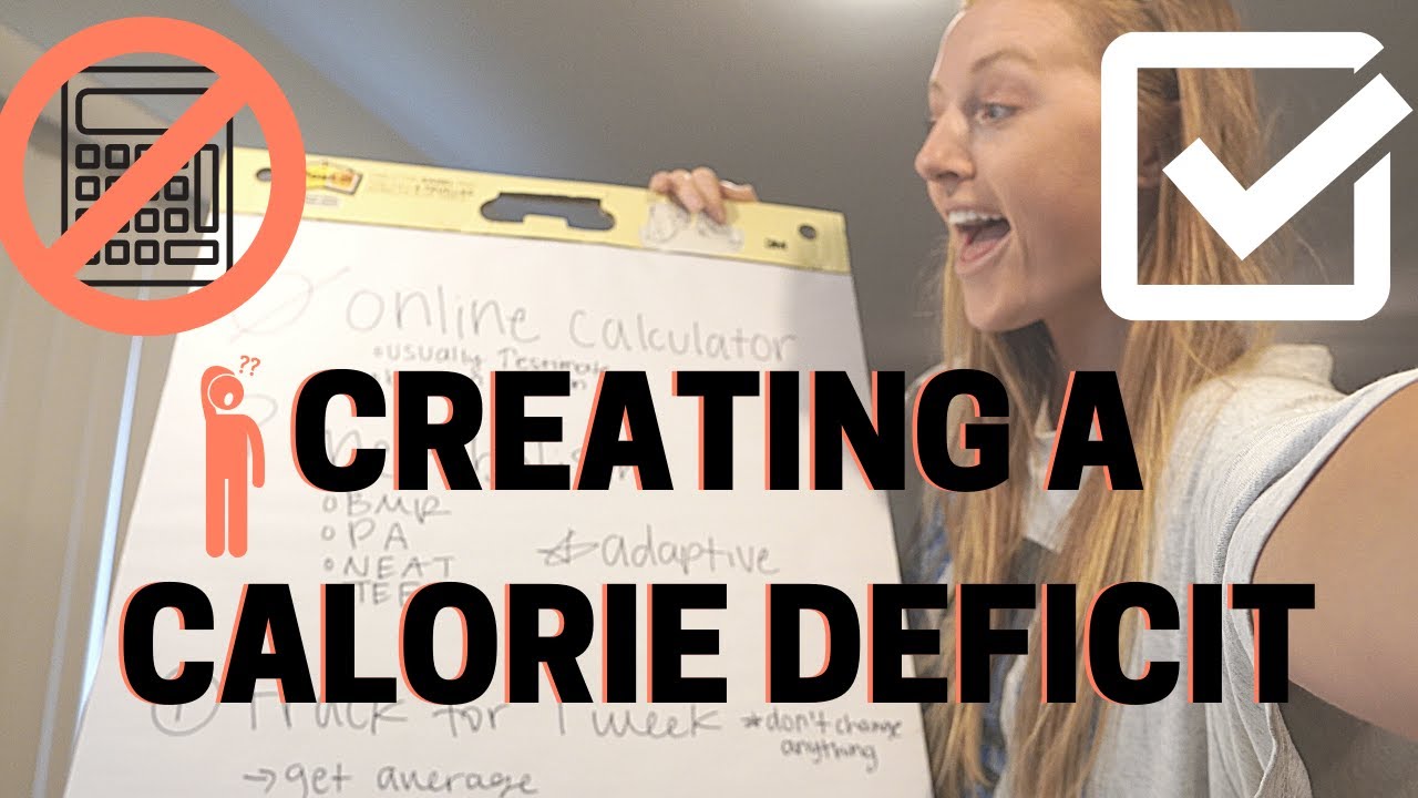 How To Be In a Calorie Deficit. DON'T Use Online Calculators? 3 SIMPLE STEPS!