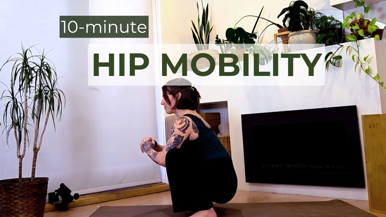 12-Min Hip Mobility Flow | Improve Range of Motion + Release Tight Hips