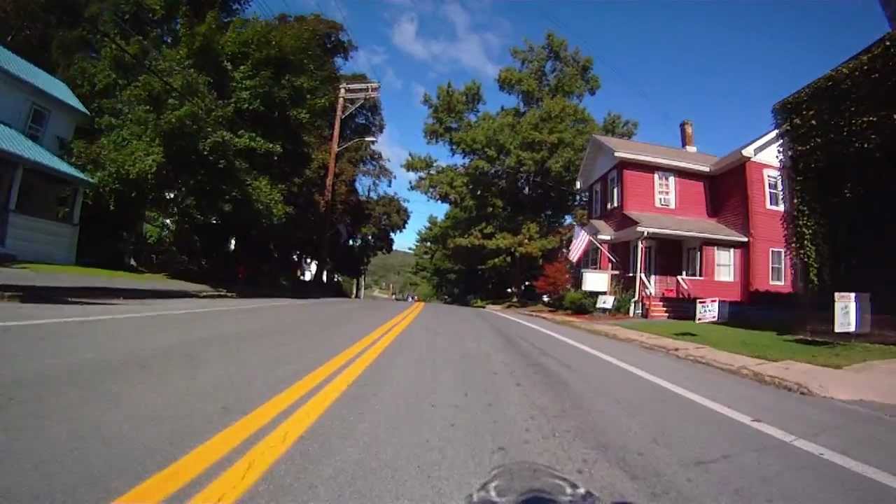 Narrowsburg, New York 12764 Video 360 motorcycle tour