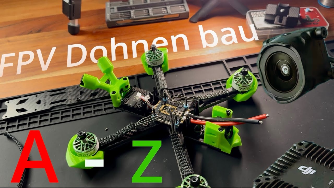 So baut man eine perfekte 5 Zoll FPV Drohne: Schritt für Schritt Anleitung 2025