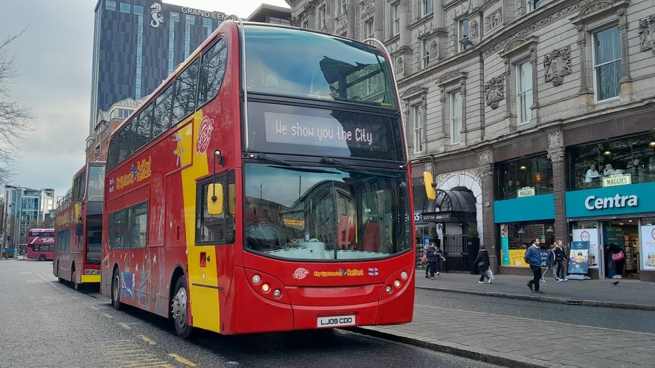 City Sightseeing Belfast Enviro400 LJ09 CDO (Ex Abellio London 9455/Green Bus Birmingham 608)