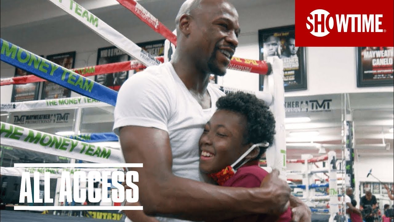 Floyd Mayweather with Taylor Hammond | ALL ACCESS: Mayweather vs. McGregor