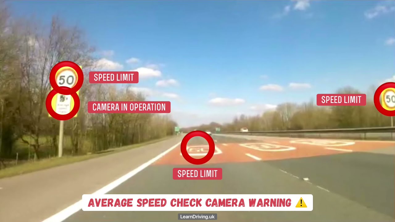 How Average Speed camera works? #shorts