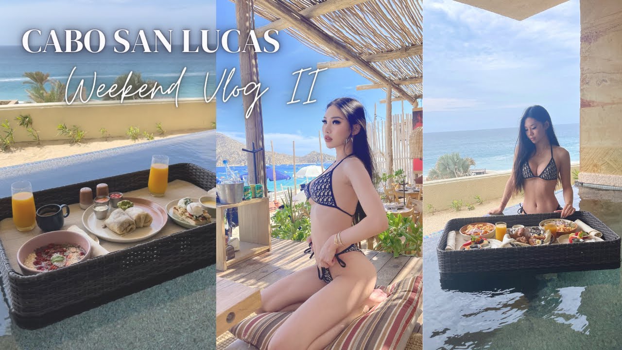Cabo Vlog II | Floating Breakfast, Funky Geisha, RosaNegra, SPA & Yacht Day