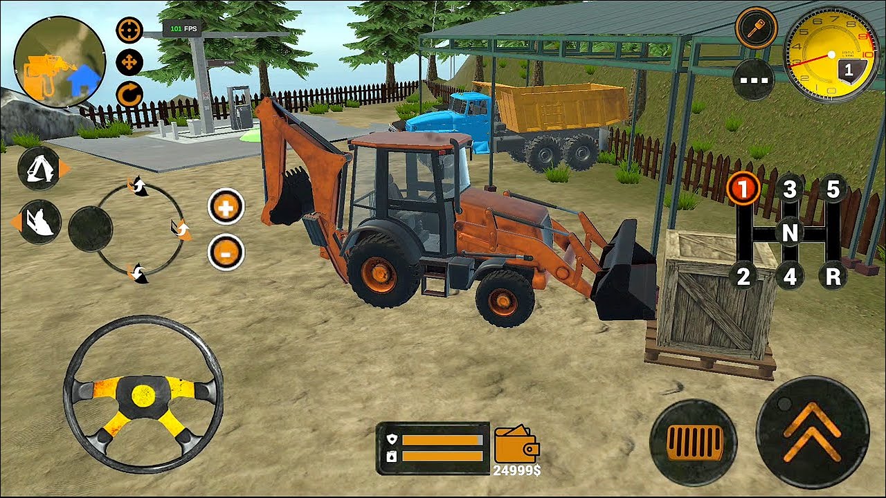 JCB Backhoe Loader Simulator Gameplay