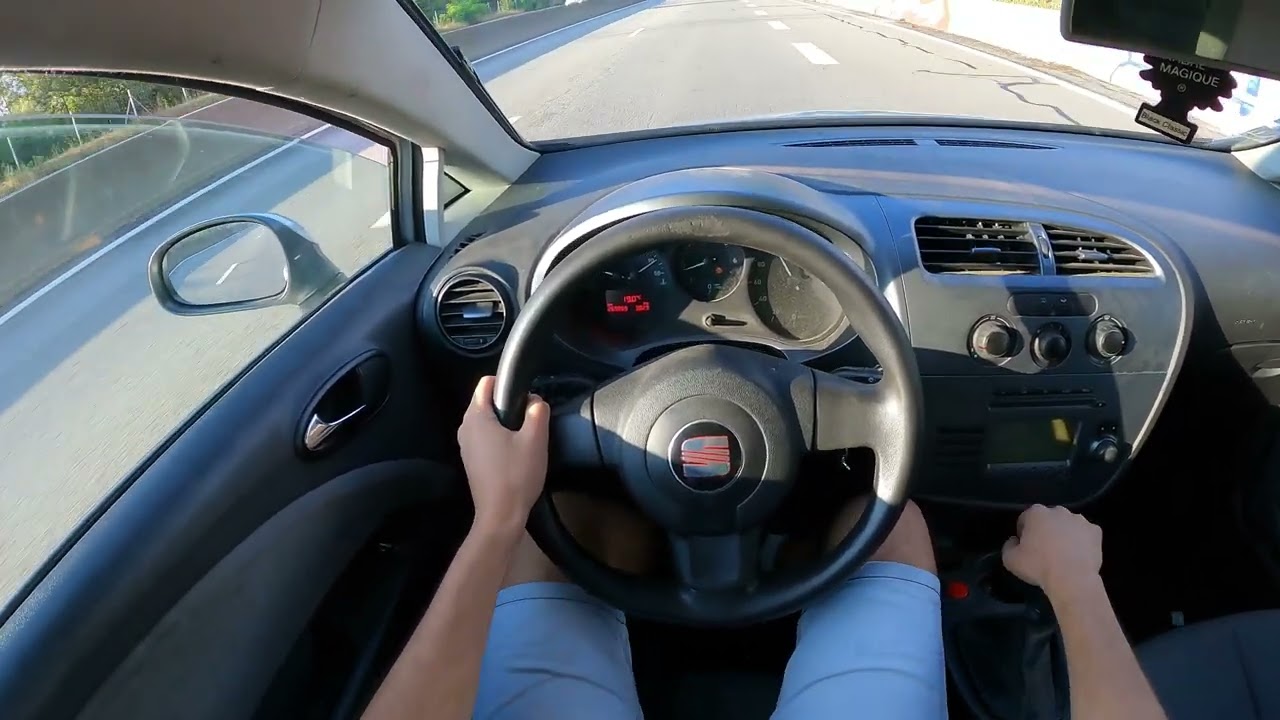 🔥 Seat Leon 2 1.9 TDi 105 BKC 2005 POV Driving HD 4K - سيات ليون