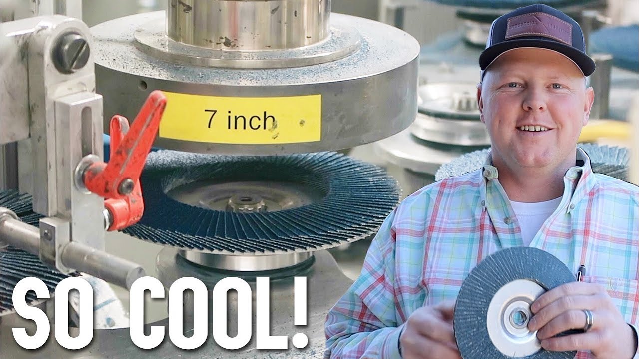 HOW IT’S MADE (WEILER PIPELINER WIRE WHEEL & SANDING PADS) IMPRESSIVE!