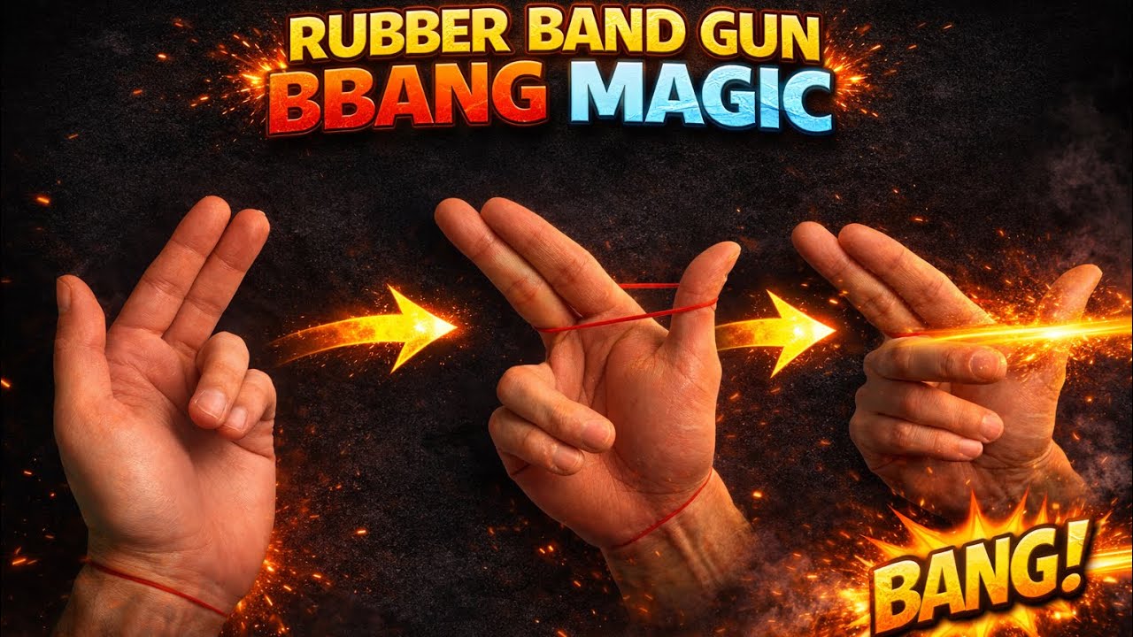 rubber band gun bbang magic