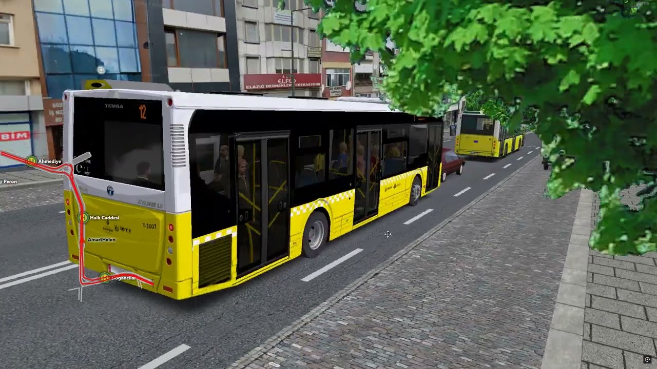 OMSI 2 - İstanbul - Beykoz v3 - Add-on OmniNavigation Temsa Avenue LF