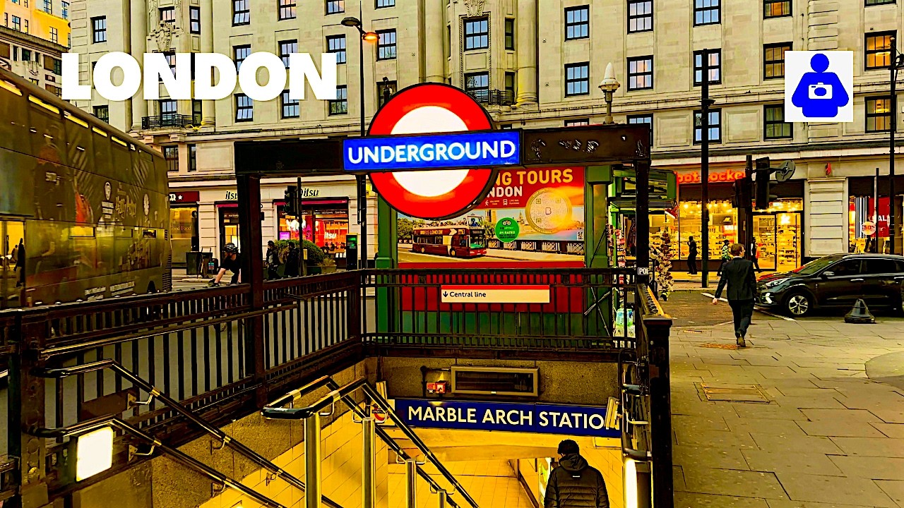 Europe's Busiest Shopping Street After Dark | London Oxford Street 4K HDR