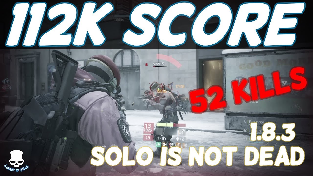 SOLOING LAST STAND IS NOT OVER 1.8.3 || The Division