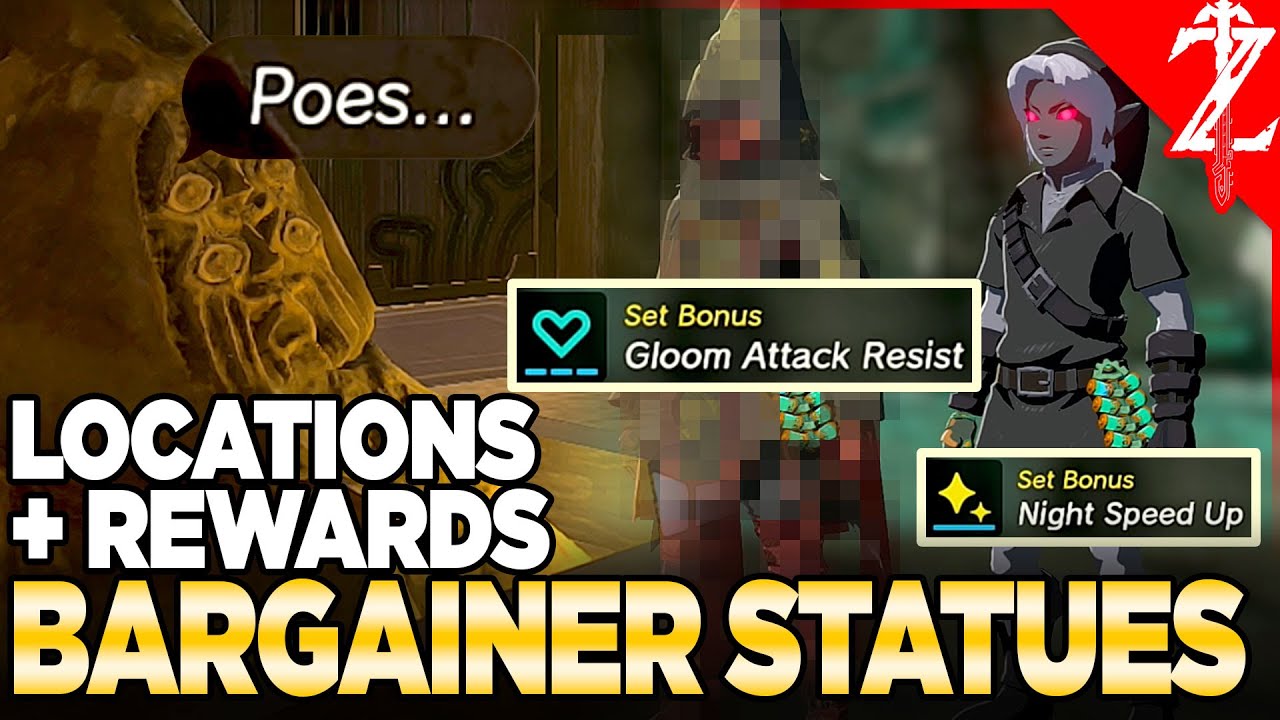 Bargainer Statue Locations & Rewards (Of the Depths & Dark Link) - Tears of the Kingdom