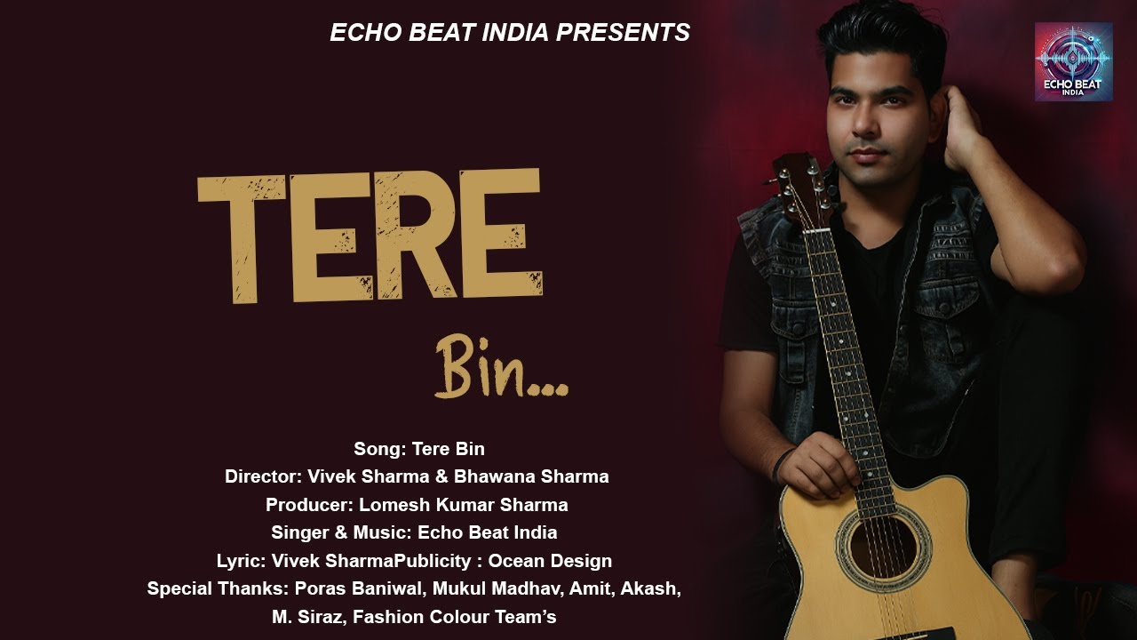 Tere Bin तेरे बिन | Vicek Sharma | Echo Beat India | Hindi Bollywood Song