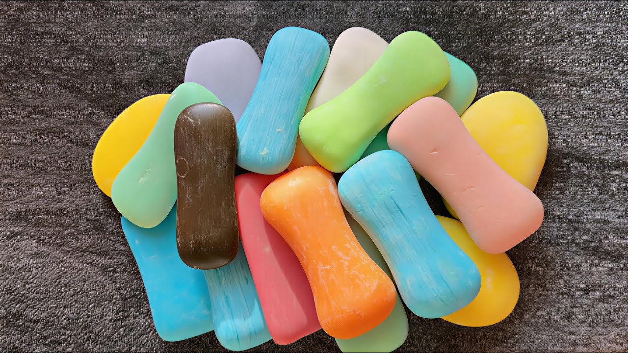 Colorful Soap Cutting ASMR | Super Satisfying Sounds