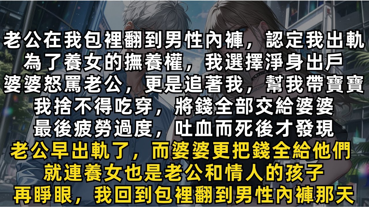 完結爽文：再睜眼，我回到渣男在我包裡翻到男性內褲那天，我直接將男士內褲甩到渣男臉上