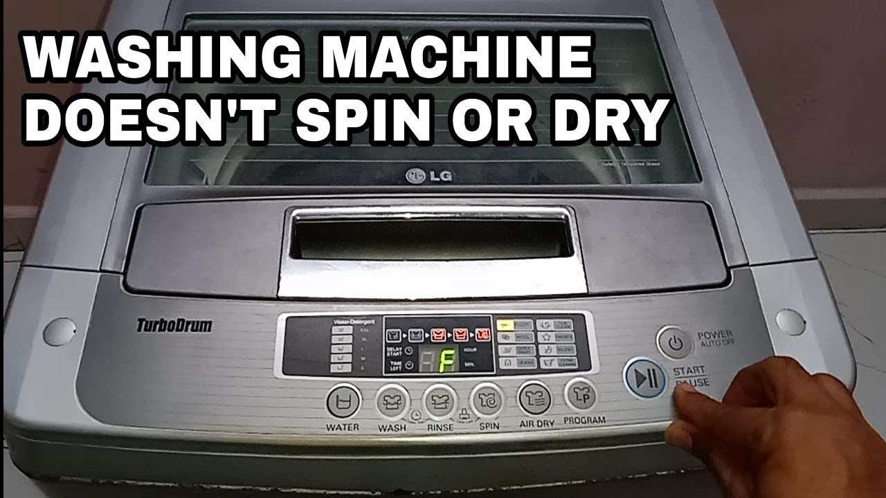 FULLY AUTOMATIC WASHING MACHINE SPINNER NOT WORKING AND PROBLEM REPAIR