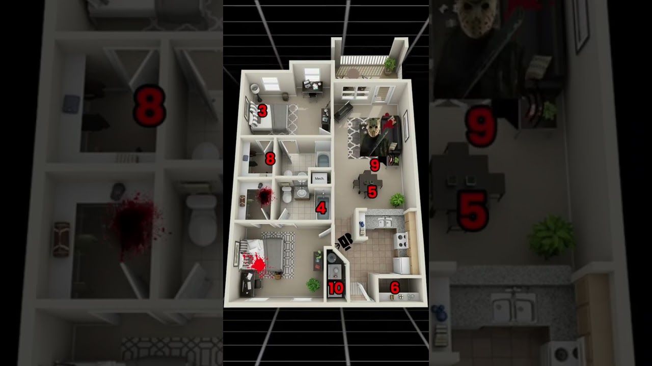 Choisissez vite votre cachette ! #cache-cache #survivre #jeu #hideandseek  #interactif #fyp