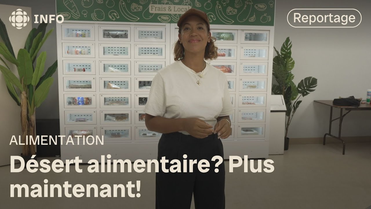 Une épicerie automatisée pour une offre d'aliments frais en Estrie