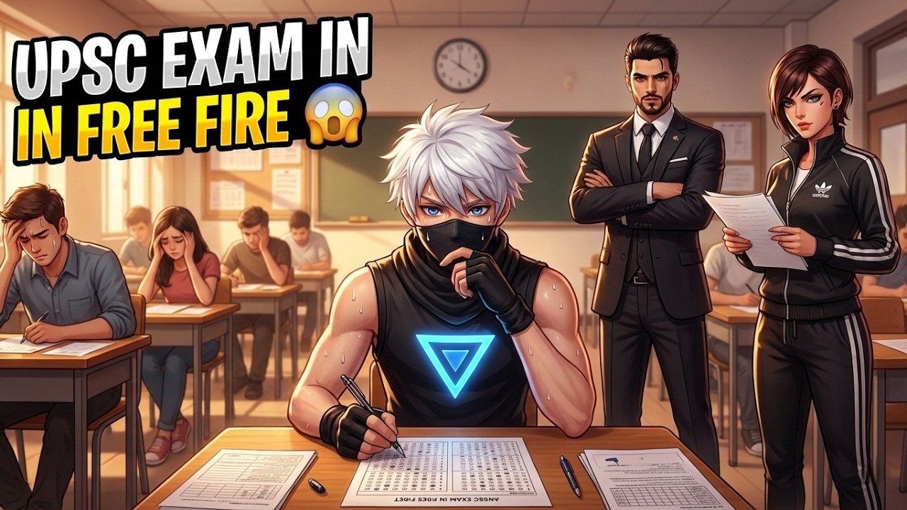 🔥 Free Fire me UPSC Exam? 😳 Ye Map Pagal Hai