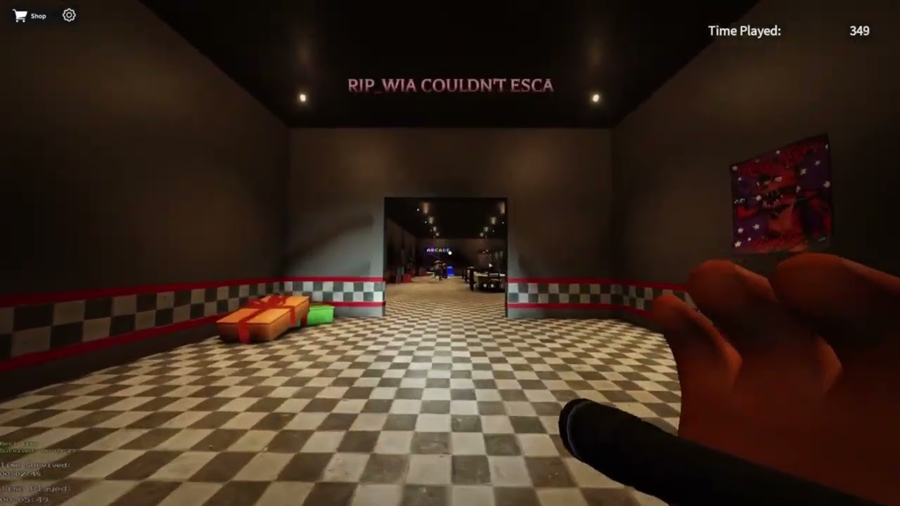 Foxy from fear doom with playstation friends or by myself can’t remember 