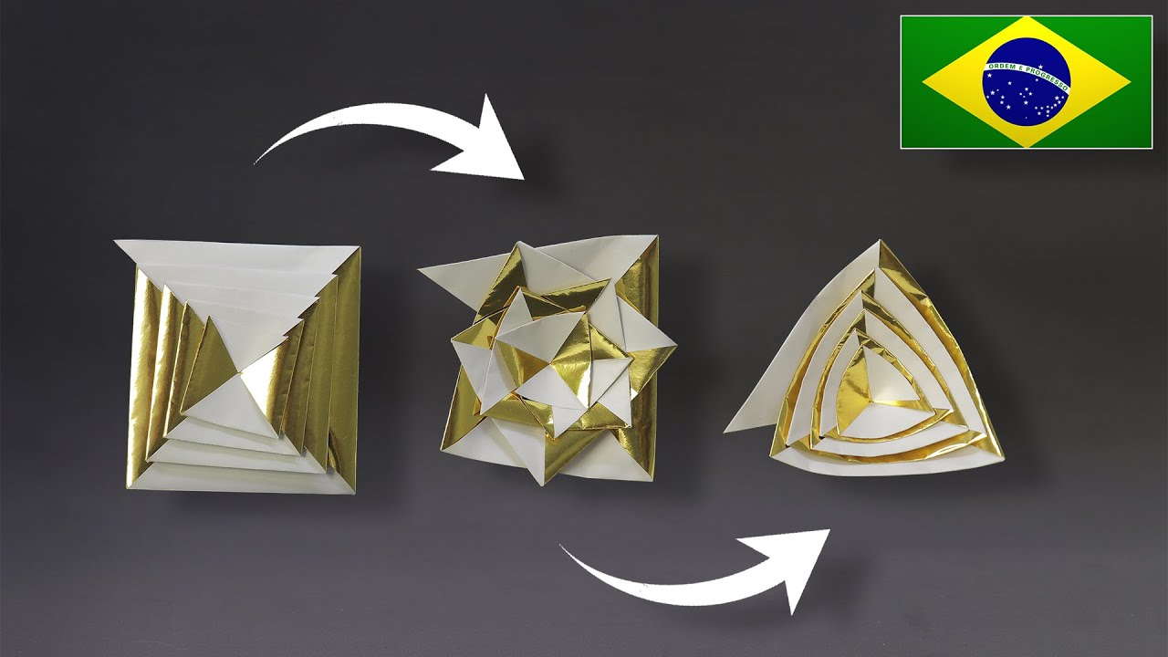 Brinquedo Antiestresse de Papel - Tutorial PT-BR