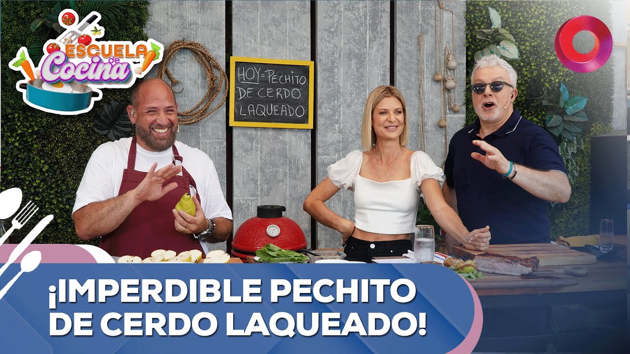 ¡Imperdible pechito de cerdo laqueado!  | #EscuelaDeCocina Completo - 14/01 - El Nueve