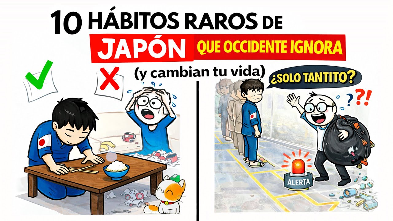 10 Hábitos Raros de JAPÓN que Occidente IGNORA (y cambian tu vida) 🇯🇵