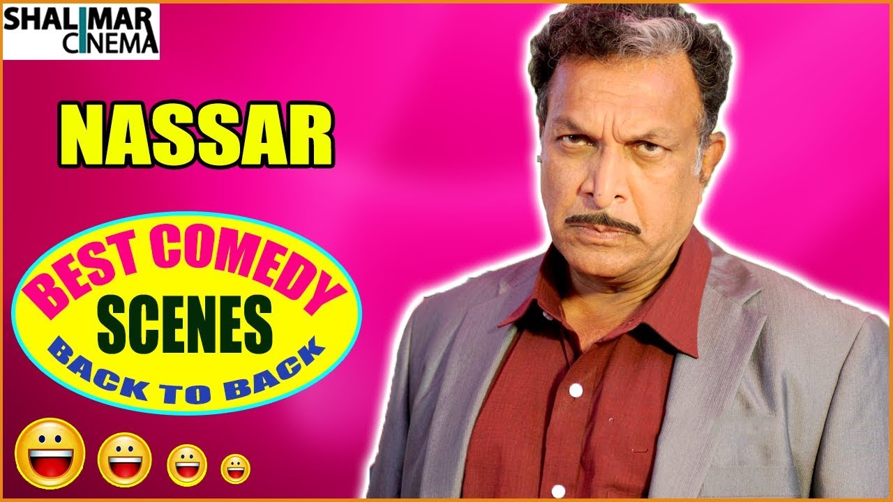 Nassar Best Comedy Scenes Back To Back || Latest Telugu Comedy Scenes || Shalimarcinema