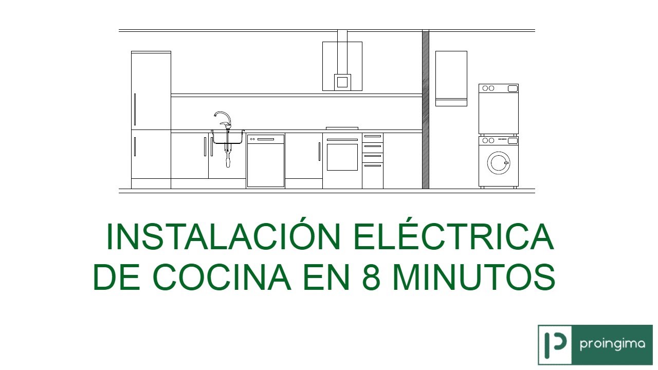 Instalación eléctrica de cocina paso a paso