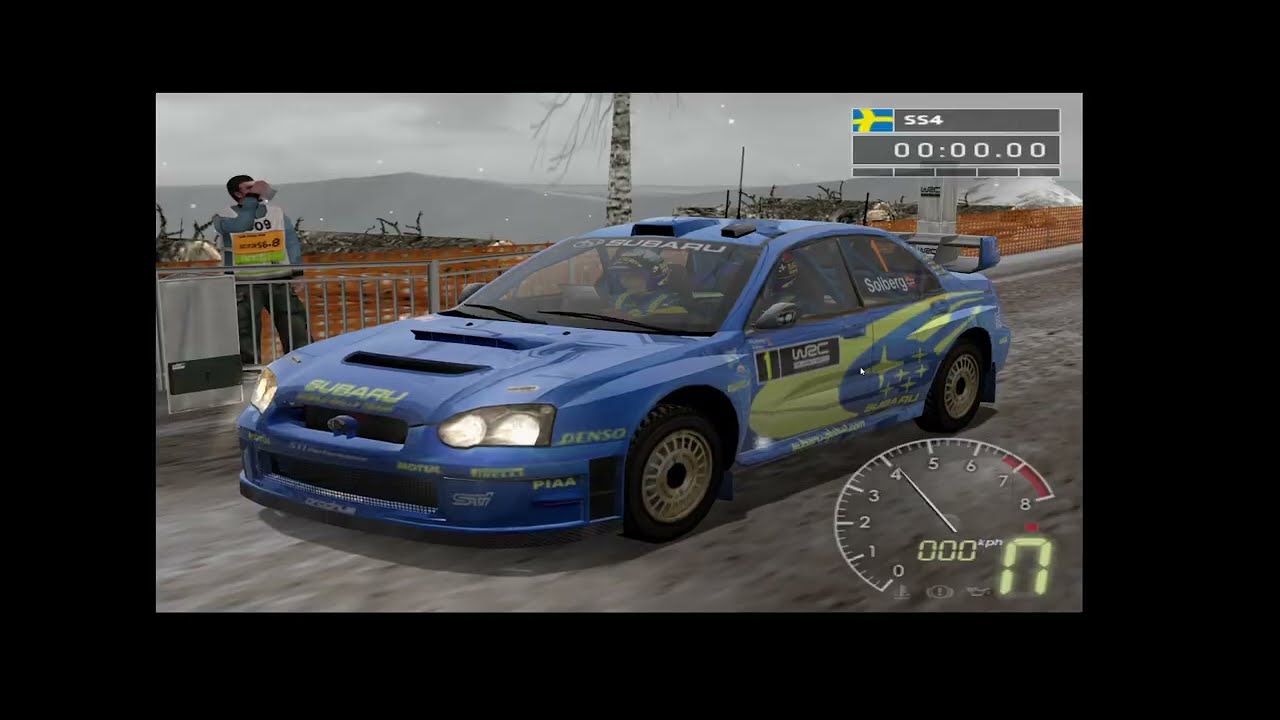 WRC 4 – Full Swedish Rally Championship | PS2 Gameplay