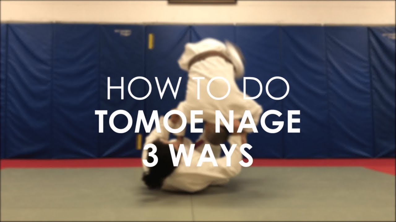 Tomoe nage 3 ways against Bjj stance RvR