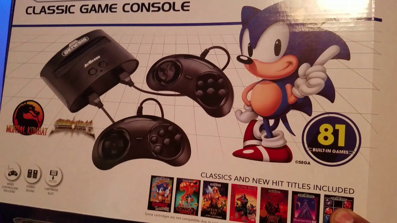 Классическая игровая консоль Sega Genesis (Family Dollar)