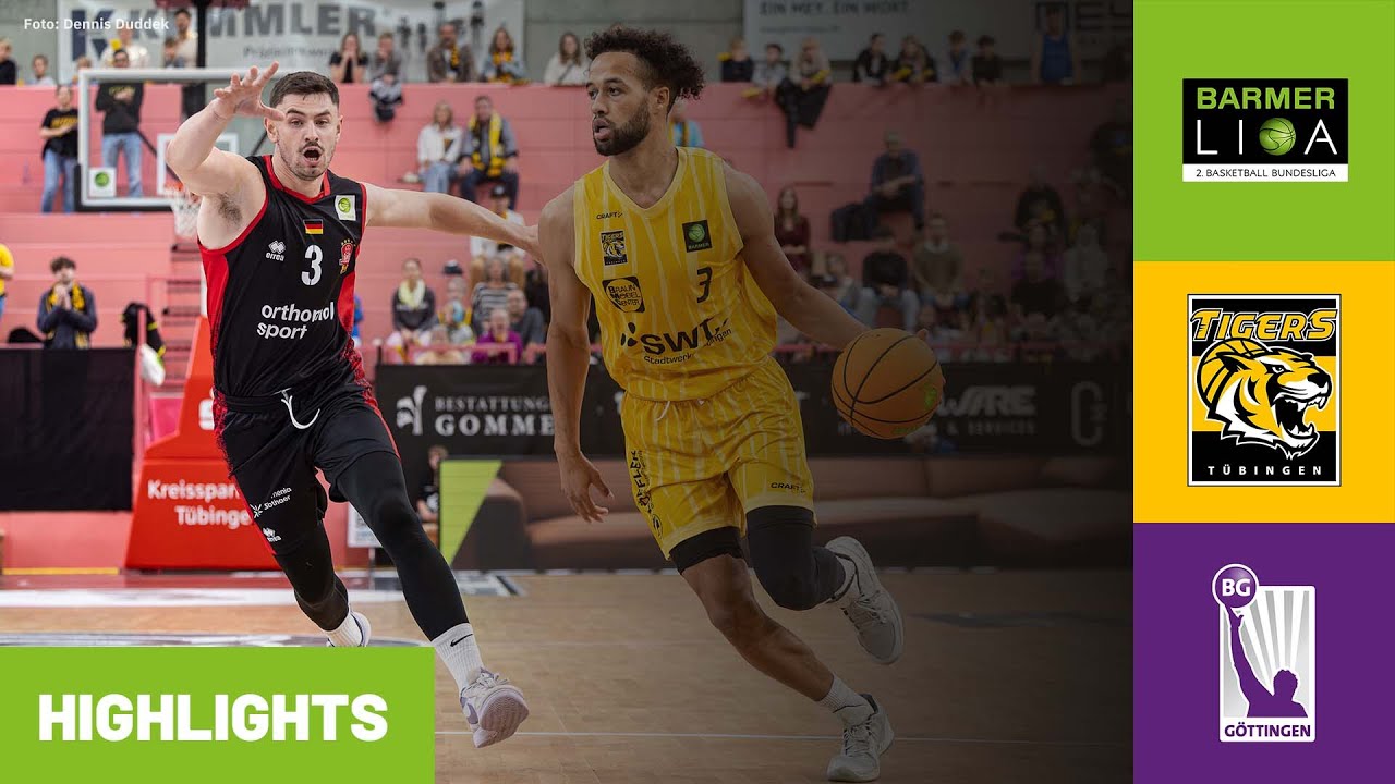 ProA: Tigers Tübingen vs. BG Göttingen | Highlights