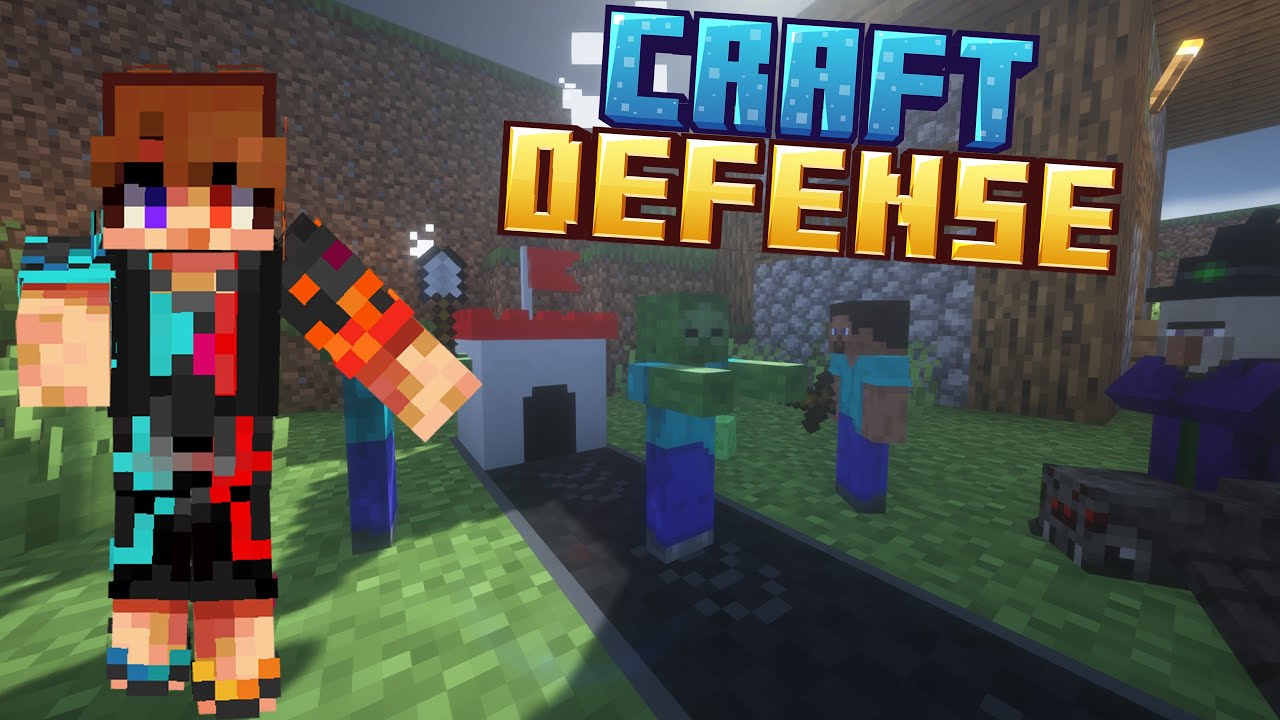 Tower Defense Minecraft Mod ► 100 Days, 100 Mods. Craft Defense Mod Review #118