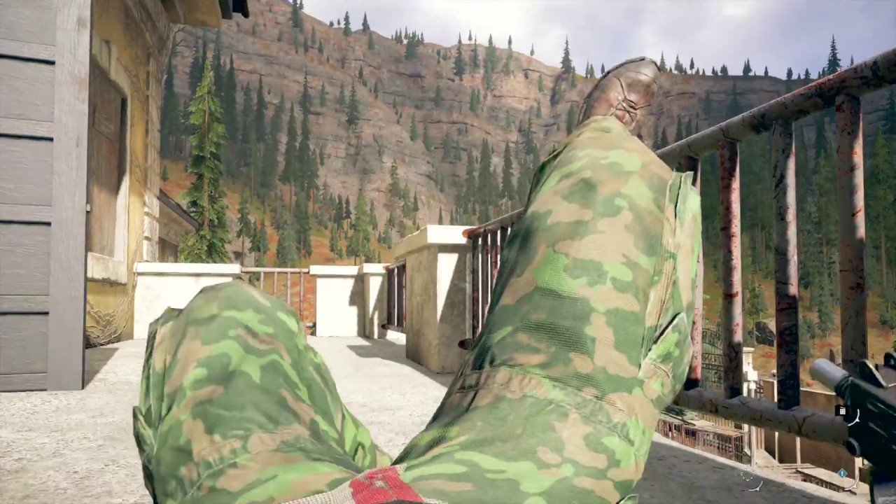 Far Cry 5 St. Francis Veterans Center  (Getting in)