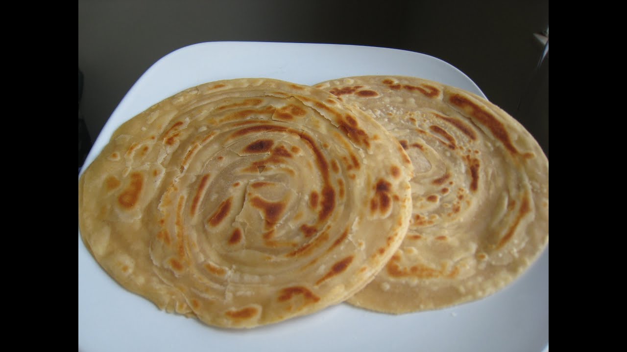 Laccha paratha (Multi-layered Indian flat bread)
