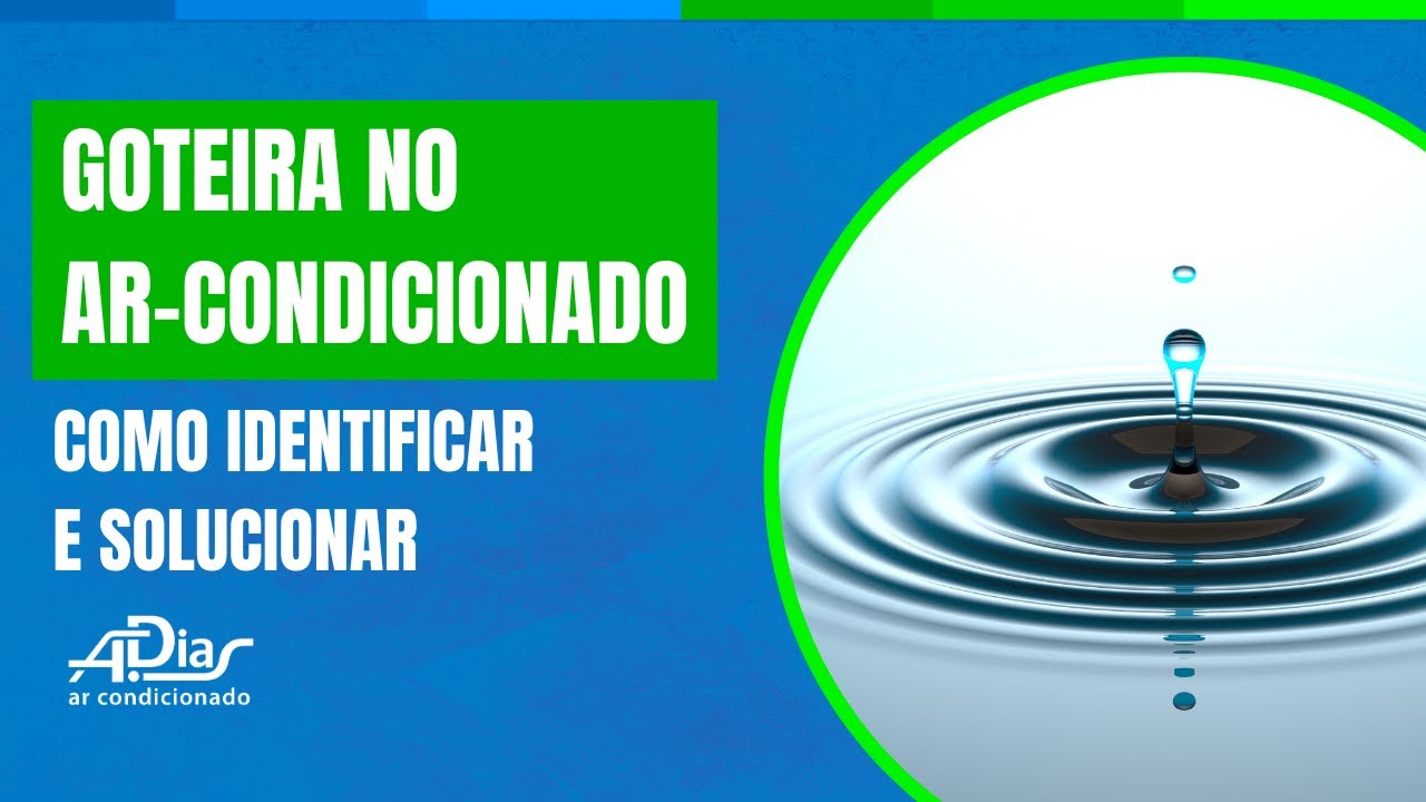 Como identificar e solucionar problemas de drenagem no ar condicionado?