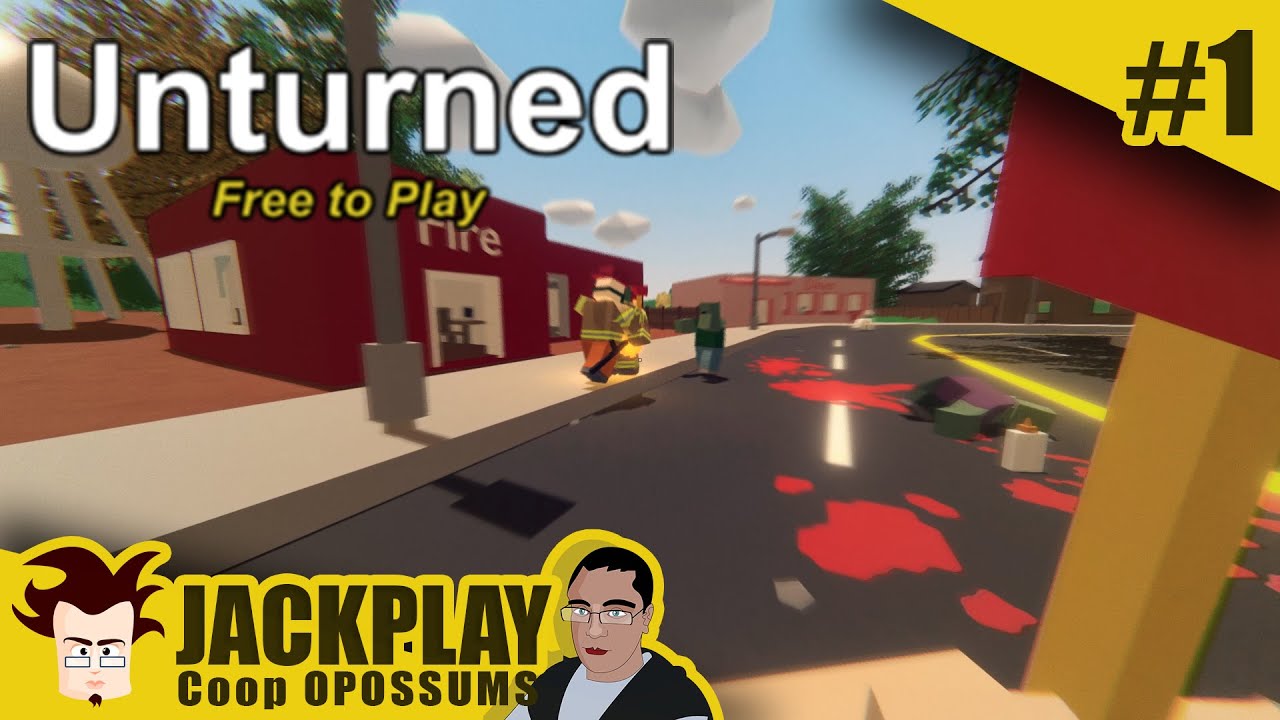UNTURNED - COOP OPOSSUM - EP 1 - L&eacute;go de l'apocalypse | Let's Play FR