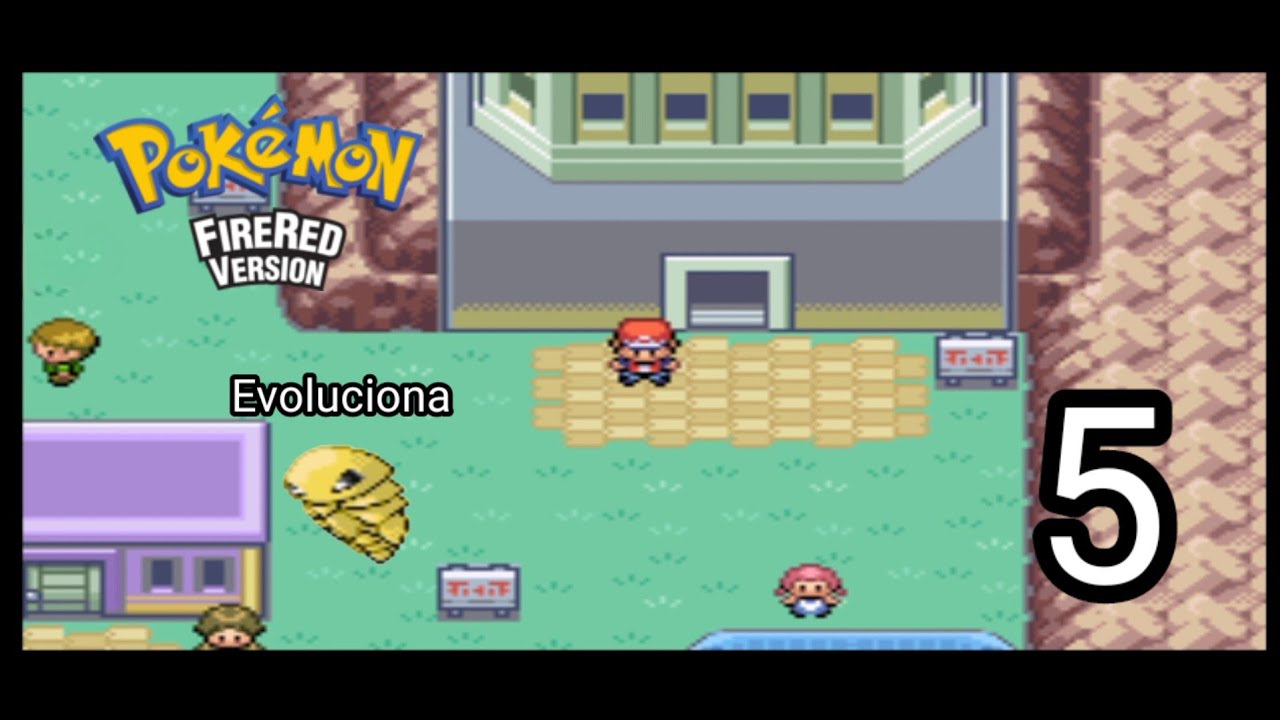 Consigo y Evolucióno un kakuna, Pueblo Lavanda | 5 | Pokemon Rojo Fuego 