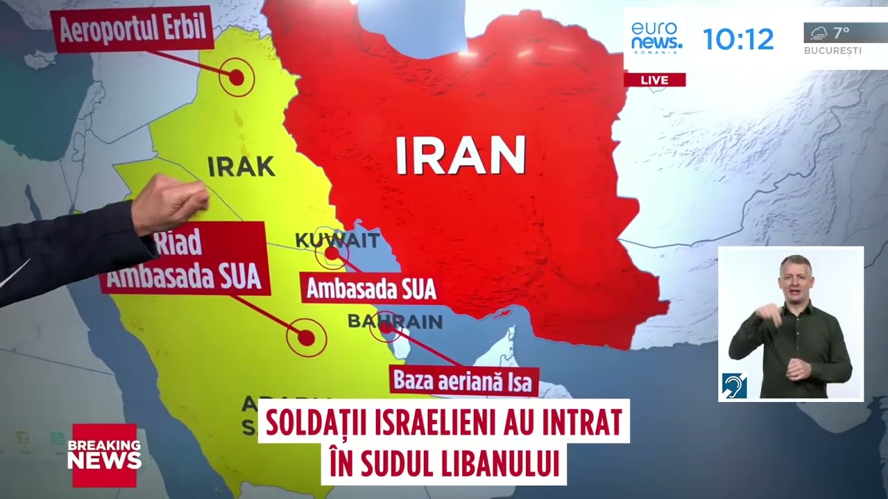 Armata israeliană IDF anunță că a trecut granița în Liban