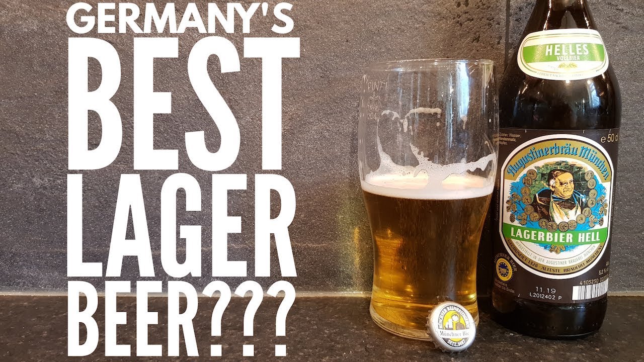 Augustiner Helles Lager, Augustiner Bräu Lagerbier Hell | Обзор немецкого пива