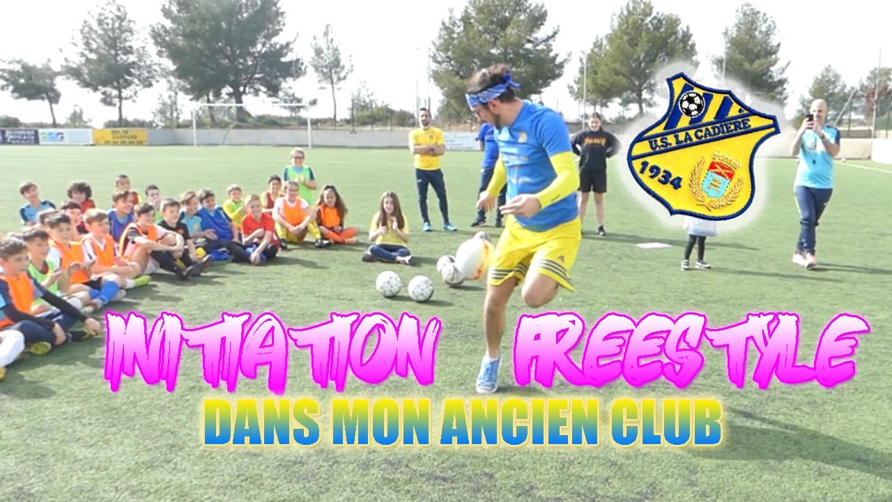 INITIATION DE FREESTYLE DANS MON ANCIEN CLUB LA CADIERE D'AZUR AVEC LES U12 ET U13