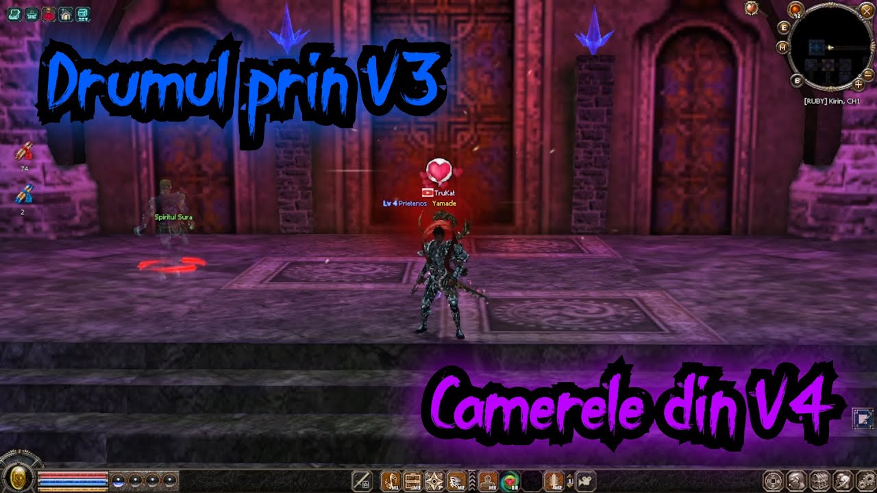 Drumul prin V3 / Camerele din V4