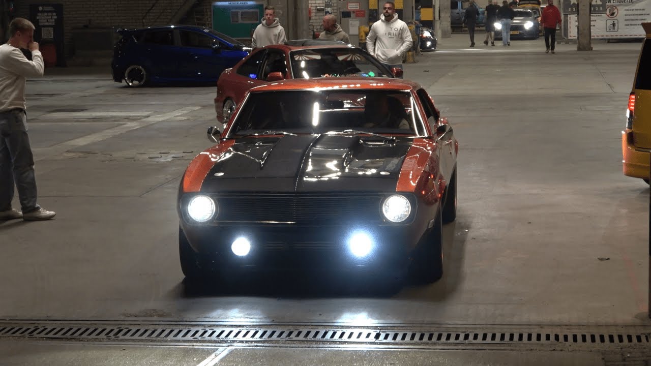 Modified Cars Leaving Car Show! Huracan SuperTrofeo, Zakspeed Capri, Evo Wagon, Camaro Turbo, RS5..