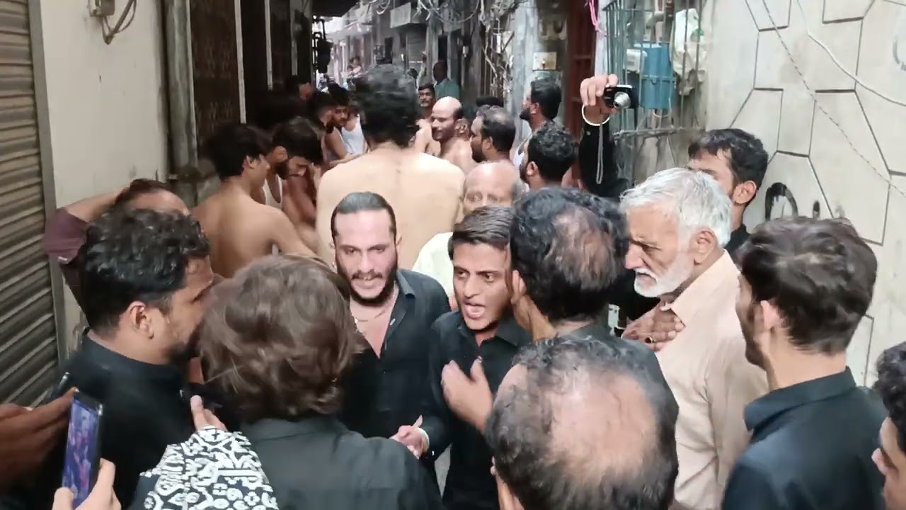 7 Muharram 2023 | Wapsi | Matam | Noha | Markazi Jaloos e Mehndi Mohallah Syedan Pasrur Sialkot